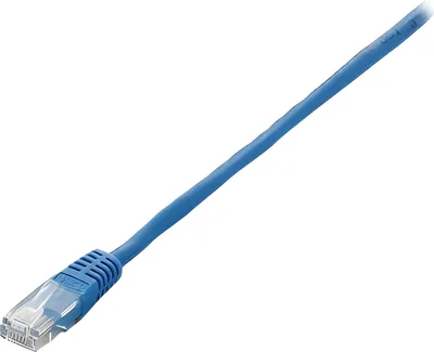 Immagine prodotto di Equip Patchkabel Cat6       U/UTP 2xRJ45  0.50m    blau  PVC Polybeutel