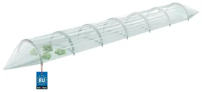 Image de KOTARBAU® Serre Tunnel de Jardin Tunnel de Forcage 30x360 cm Serre de Jardin de Sol Tunnel Horticole Mini Serre Tunnel de Croissance PVC Verte