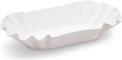 Produktbild von 250x BIONATURE Pappschalen aus Frischfaser 17,5 x 10,5 x 3 cm fettdicht