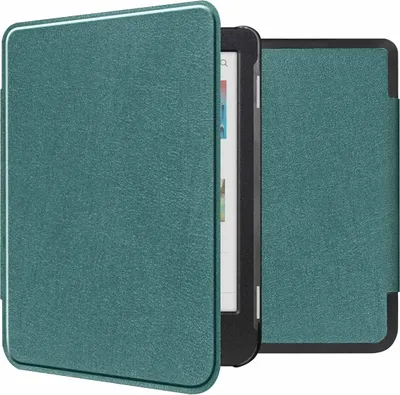 Produktbild von imoshion Slim Hard Case Klapphülle Kobo Clara Colour / BW - Dunkelgrün