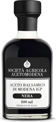 Produktbild von Aceto Balsamico di Modena IGP, Nera, Balsamico Essig aus Modena g.g.A., 100 ml, Società Agricola AcetoModena