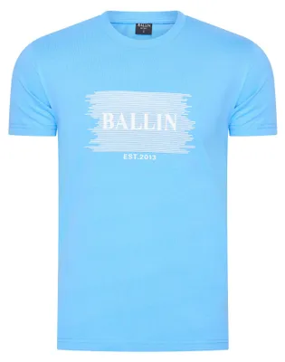 Produktbild von Ballin Est. 2013 Placket Shirt  Blau - Große S