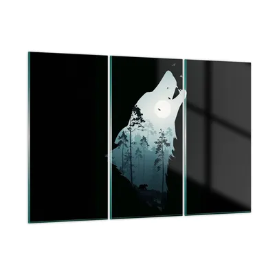 Produktbild von Bilder auf glas - Berge Höhle Park - 105x70cm - Glasbilder - Wandbilder - Kunstdruck - zum Aufhängen bereit - Wanddekoration aus Glas - Glas Bilder - Wandbild auf Glas - 3 Teile - GCE105x70-3993