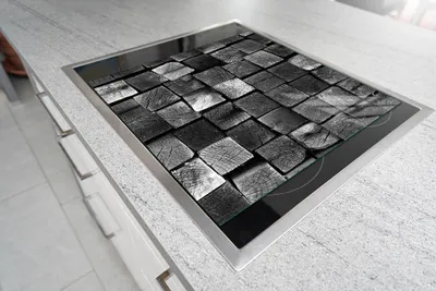 Obrázok produktu pre Sklenená Doska Na Rezanie 52X40 Drevo