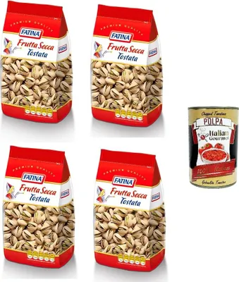 Produktbild von 4x FATINA GERÖSTETE PISTAZIEN 200 GR + Italian Gourmet polpa 400g
