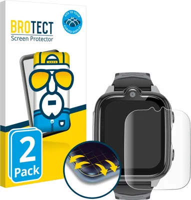 Produktbild von 2x BROTECT Fullscreen Schutzfolie für Blackview Z10 1.83" Displayschutz Folie Fullcover Klar Transparent