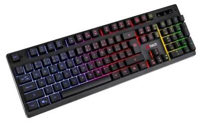 Produktbild von C-TECH Iris/Wireless USB/CZ-SK layout/Schwarz