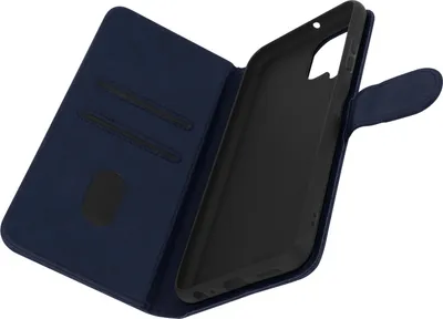 Produktbild von Avizar, Klappetui mit Geldbörse, Kunstlederhülle für Samsung Galaxy A22, Nachtblau