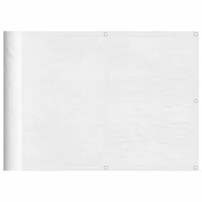 Immagine prodotto di vidaXL Schermo privacy per balcone bianco 75x800 cm 100 % poliestere oxford