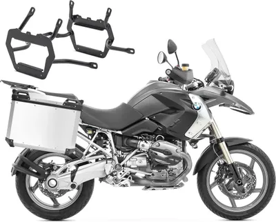 Produktbild von Alu-Koffer+ Kofferträger für BMW R 1200 GS 04-12 / Adventure 06-13 QP4