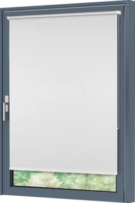 Produktbild von Verdunkelungsrollo Silberbeschichtung klemmfix Thermorollo 75x150cm Weiß