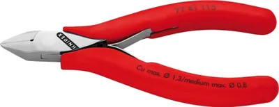 Image de Pince coupante diagonale électrique 115 mm n° 7741 Knipex | 4003773082316