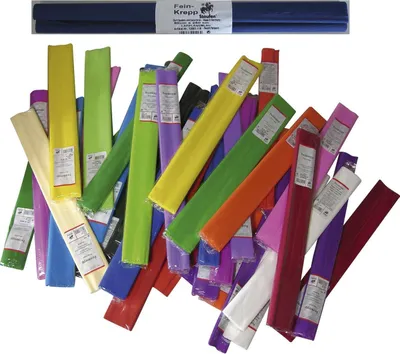 Zdjęcie produktu dla 10x Werola 12061154 Papier krepowy 50 x 250 cm pierwiosnek