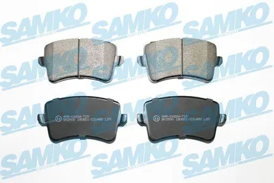 Produktbild von SAMKO Bremsbelagsatz, Scheibenbremse x 5SP1489