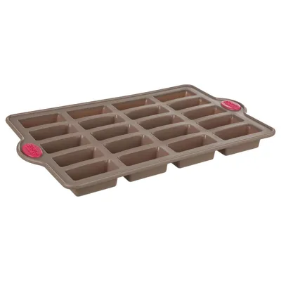 Zdjęcie produktu dla Silikonowa forma do pieczenia mini babeczek, 2 x 33 cm