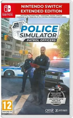 Obrázok produktu pre Astragon Entertainment Police Simulator: Patrol Officers - Extended Edition, Nintendo Switch, T (neplnoletí)