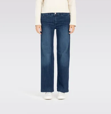 Produktbild von - MAC JEANS - DREAM WIDE, Authentic mega flex - Wide Fit - 5439-90-0358L-D574 - blau Größe 36/30