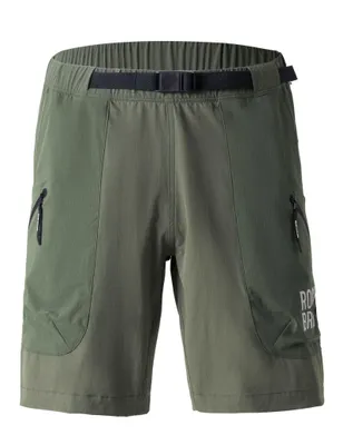 Produktbild von ROCKBROS Radlerhose Herren Kurz Fahrradhose mit Magnetbund, Schnelltrocknend Radhose, für MTB Radsport Laufen Grün Euro Größe 2XL
