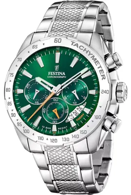 Zdjęcie produktu dla Festina Chronograf Timeless Chronograph Green