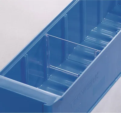 Produktbild von Tecwerk Trennwand Styrolux transparent 10St./Btl.  - 1 Stk.