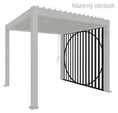 Obrázok produktu pre Bočný panel s lamelami 2,5m