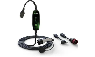 Obrázek produktu pro EcoVolter II PRO chytrý přenosný Wallbox 22kW, 3x32A, kabel 6,5 m, APP (Wi-Fi), MID, set BASIC, Typ2