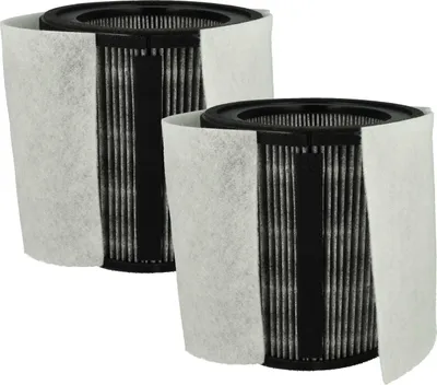 Produktbild von vhbw 2x H12 Filter Ersatz für Leifheit / Soehnle 68107, 5028252599863 für Luftreiniger - Ersatz-Filter
