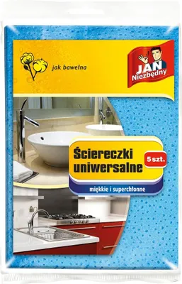 Produktbild von Jan Universelle Allzwecktücher, 5 Stück Pack