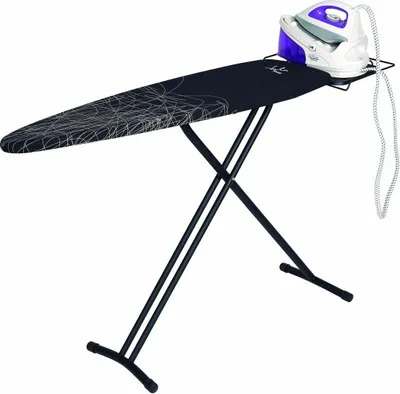 Obrázok produktu pre JATA TP520, Žehliaca doska plnej veľkosti, Bavlna, Čierna, Biela, Biela, 124 x 40 mm, 440 x 270 mm