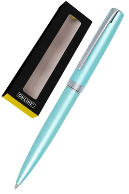 Productafbeelding van ONLINE 34643 ONLINE Kugelschreiber Turquoise blau Schreibfarbe schwarz