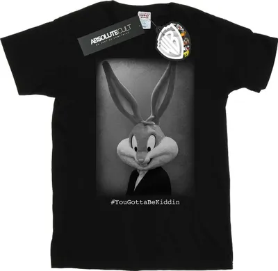 Obrázek produktu pro Looney Tunes - pánské tričko "Yougottabekiddin" BI34533 (XL) (černá)