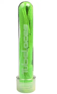 Produktbild von TUBELACES NEON GREEN 120 cm Schnürsenkel, Einheitsgröße