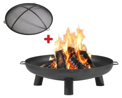 Zdjęcie produktu dla ZESTAW: Palenisko ogrodowe COOK KING Bali 70 cm wraz z iskrołapem 69 cm