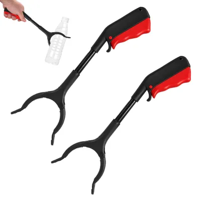 Productafbeelding van Set van 2 grijptangen van 29 cm voor senioren, ergonomische grijper met veiligheidsvergrendeling