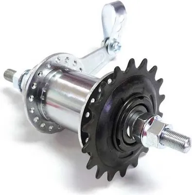 Produktbild von Gurpil Back-pedal 18t Hinterradnabe Silber 36H / 9.5 x 110 mm Silber 36H