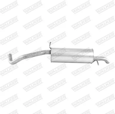 Produktbild von WALKER 24154 Endschalldämpfer für SKODA Fabia II Schrägheck (542) Auspuff