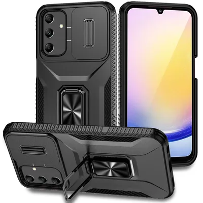 Zdjęcie produktu dla König Design Hülle kompatibel mit Samsung Galaxy A25 5G Kunststoff Soft Handyhülle - Handy Case Schwarz