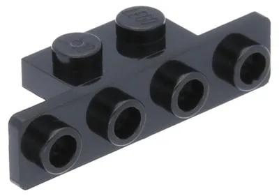 Produktbild von LEGO Schwarz Winkelplatte 1 x 2 - 1 x 4 (2436) - neu