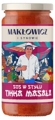 Obrázok produktu pre Makłowicz and Sons Omáčka Tikka Masala 400 g
