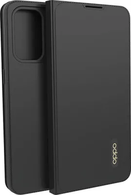 Produktbild von Oppo, Hülle für Oppo Oppo Find X3 Lite Folio Flip Cover mit Kartenhalter, Schwarz