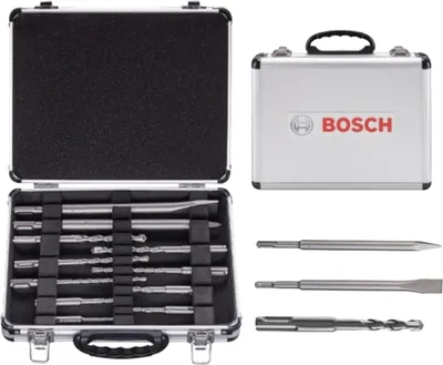 Immagine prodotto di Bosch Accessories 2608578765 11tlg. Mischbohrer-Set SDS plus 11teilig Hammerbohrer-Set