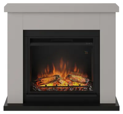 Image de Cheminée électrique décorative "Frode" Beige - Powerflame