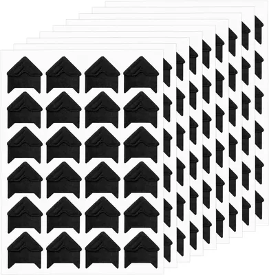 Produktbild von Fotoecke schwarz 600 Stück, 2x2 cm, für Scrapbook