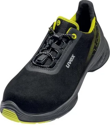 Obrázok produktu pre Uvex 68440, Samec, Dospelý, Bezpečnostné topánky, Čierna, Žltá, ESD, S2, Sťahovacie zapínanie