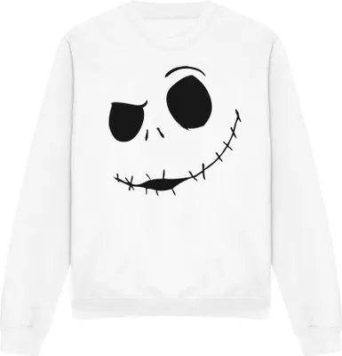 Obrázek produktu pro The Nightmare Before Christmas - Mikina pro muže a ženy Uni TV3789 (S) (Weiß)