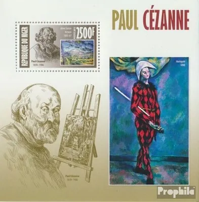 Produktbild von Briefmarken Niger 2013 Mi Block 208 (kompl. Ausg.) postfrisch Paul Cézanne