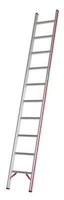 Produktbild von Hymer Sprossenanlegeleiter, 10 Sprossen, Länge 3,01 m, Reichhöhe 3,91 m, Gewicht 5,2 kg