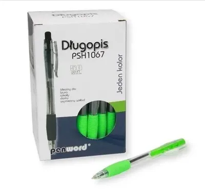 Immagine prodotto di Penna a sfera verde (50 pezzi) - Penword