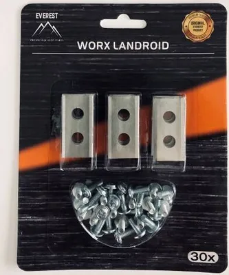 Obrázok produktu pre Nože robotickej kosačky na trávu pre WORX NAC KPL. 30 ks.