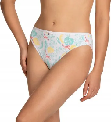 Zdjęcie produktu dla LAMA Figi Damskie Bikini WIELOKOLOROWE r. XL, 2 szt.